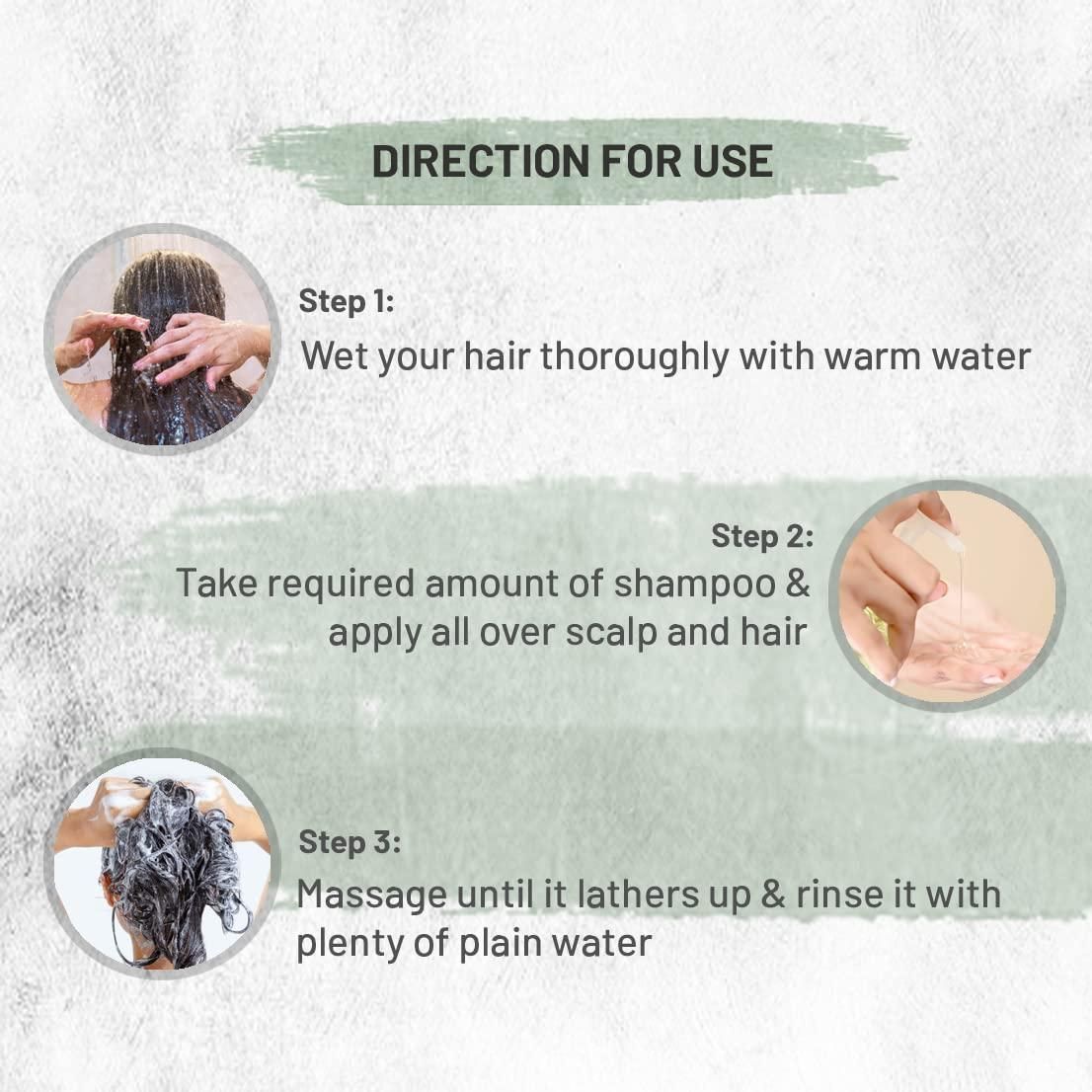 Wine Shampoo For Dry and Frizzy Hair 210 ml (Pack of 2)