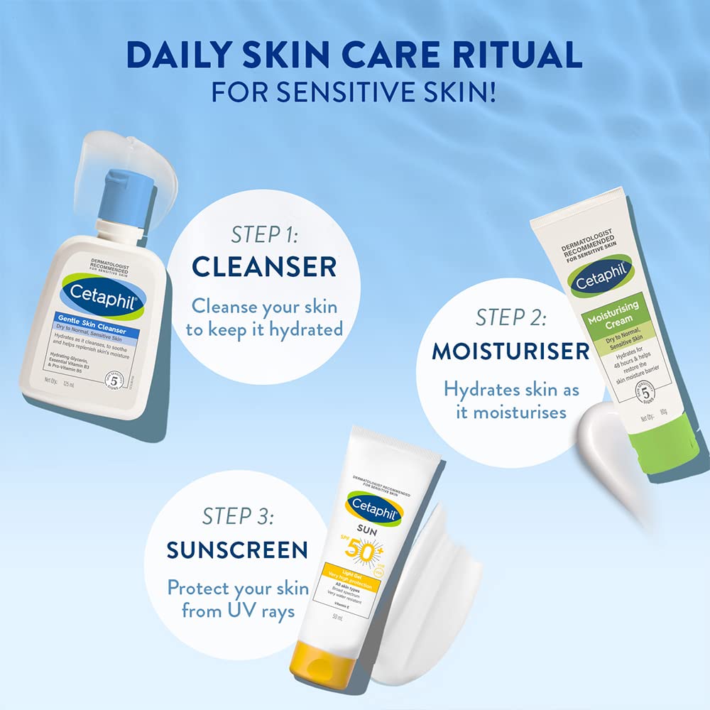 Cetaphil Gentle Skin Hydrating Face Wash 118ml, Paraben Free, Sulphate-Free Gentle Skin Hydrating Cleanser with Niacinamide, Vitamin B5 for Dry to Normal, Sensitive Skin