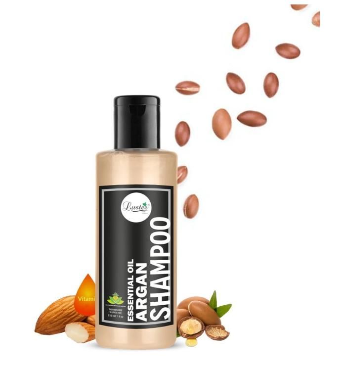 Essential Oil Argan Shampoo 210 ml each Pack of 2