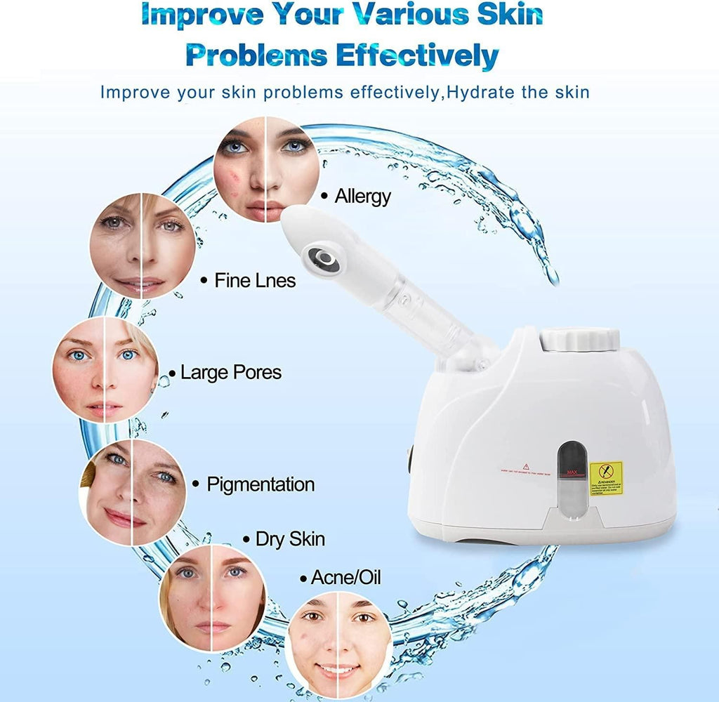 2 in 1 Facial Steamer and Hair Steamer